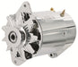 Powermaster Performance 182111-2 PowerGEN Alternator; Short Case; 90 Amp; 65 Idle; 12V; w/Lamp Terminal; Chrome; - Truck Part Superstore