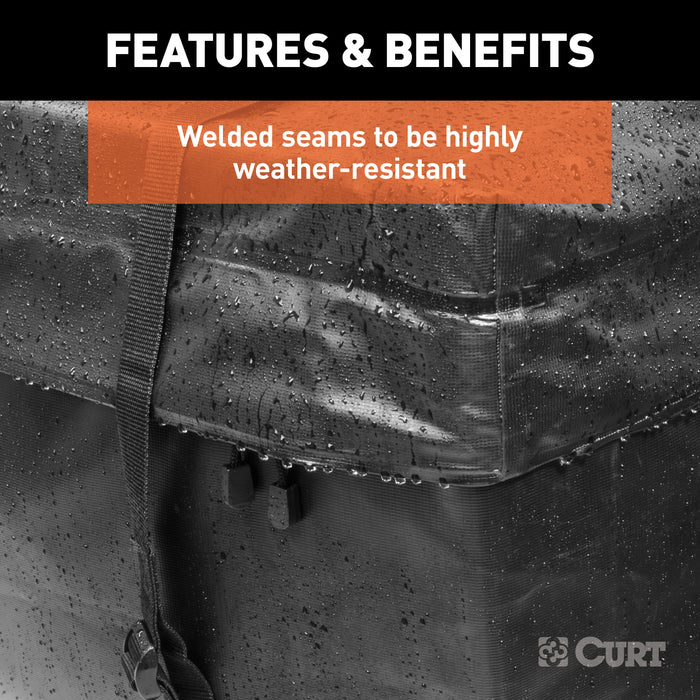 CURT 18211 56in. x 22in. x 21in. Weather-Resistant Vinyl Cargo Bag - Truck Part Superstore