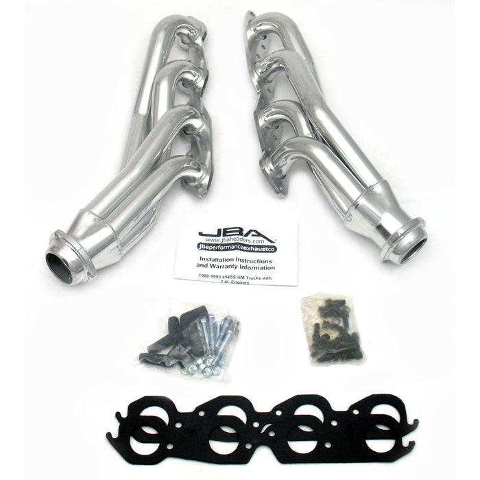 JBA Racing Headers 1822S-3JS 88-93 GM 454 SS Truck 2wd Sil Cer - Truck Part Superstore