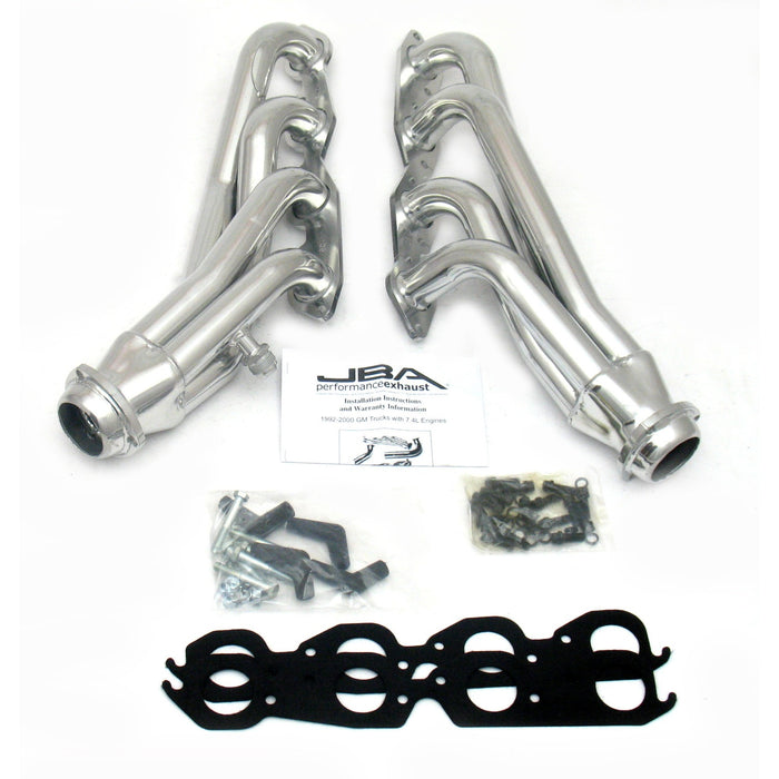 JBA Racing Headers 1822SJS 96-00 GM Truck 7.4L Sil Cer - Truck Part Superstore