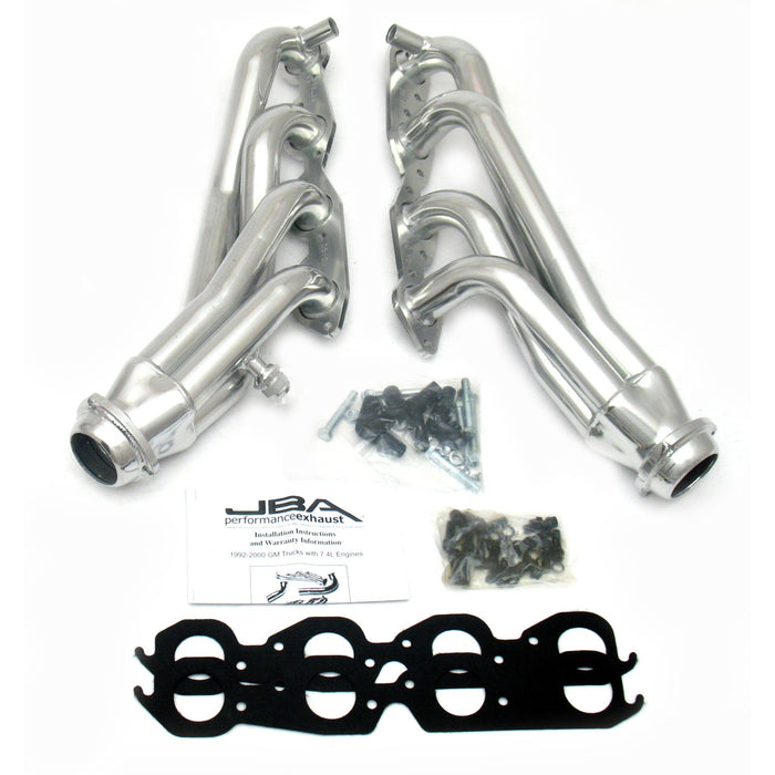 JBA Racing Headers 1823SJS 96-00 GM Truck 7.4L Sil Cer - Truck Part Superstore