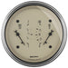 AutoMeter 1824 GAUGE; DUAL; FUEL/OILP; 3 3/8in.; 0OE-90OF/100PSI; ELEC; ANTQ BEIGE - Truck Part Superstore