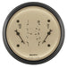AutoMeter 1824 GAUGE; DUAL; FUEL/OILP; 3 3/8in.; 0OE-90OF/100PSI; ELEC; ANTQ BEIGE - Truck Part Superstore