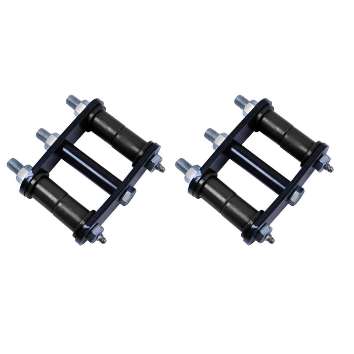 Rugged Ridge 18265.11 Shackle; Greasable; Heavy Duty; w/Black Bushings; - Truck Part Superstore