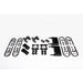 Omix 18271.13 Leaf Spring Mount Kit; Front; Dana 30; ; - Truck Part Superstore