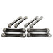 Omix 18282.32 Control Arm Kit; Front and Rear; Includes All 8 Replacement Control Arms; - Truck Part Superstore