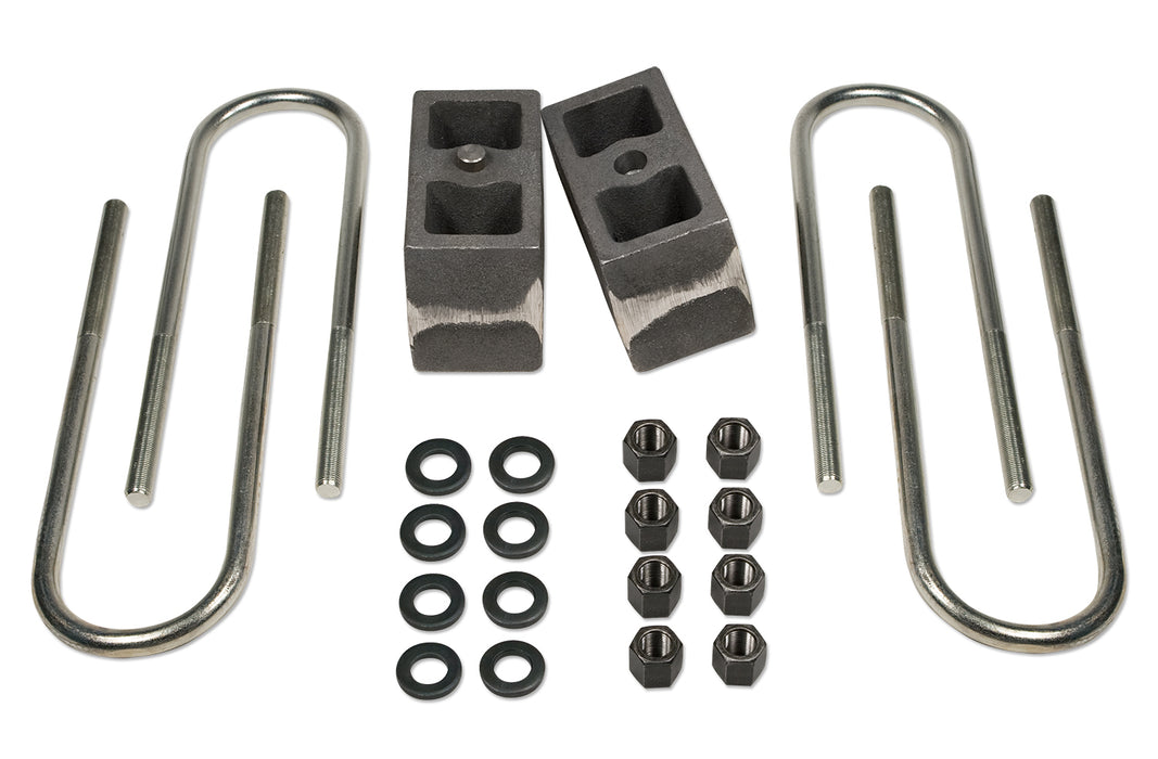 Tuff Country 97057 4 Inch Rear Block & U-Bolt Kit 80-97 and 99-16 Ford F250 4WD 86-97 Ford F350 4WD/00-05 Ford Excursion w/o Factory Overloads Tapered Tuff Country - Truck Part Superstore