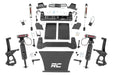 Rough Country 27557 4 Inch Suspension Lift Kit Vertex & V2 19-20 Silverado/Sierra 1500 Trailboss/AT4 4WD Rough Country - Truck Part Superstore