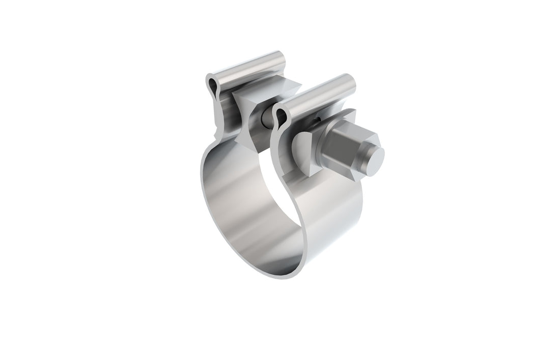 Borla 18302 2" T-304 Stainless Steel AccuSeal Single Bolt Band Clamp. - Truck Part Superstore