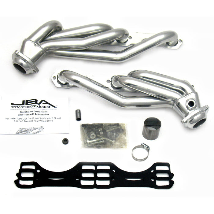 JBA Racing Headers 1832SJS 96-99 GM Truck 5.0L & 5.7L Sil Cer - Truck Part Superstore