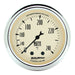 AutoMeter 1832 GAUGE; WATER TEMP; 2 1/16in.; 120-240deg.F; MECH; ANTIQUE BEIGE - Truck Part Superstore