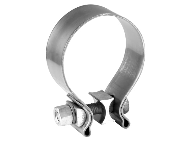 Borla 18340 4" T-304 Stainless Steel AccuSeal Single Bolt Band Clamp. - Truck Part Superstore