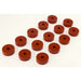Rugged Ridge 18351.01 Body Mount Kit; 14 Piece; Red Polyurethane; - Truck Part Superstore