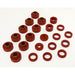 Rugged Ridge 18351.03 Body Mount Kit; Red Polyurethane; - Truck Part Superstore