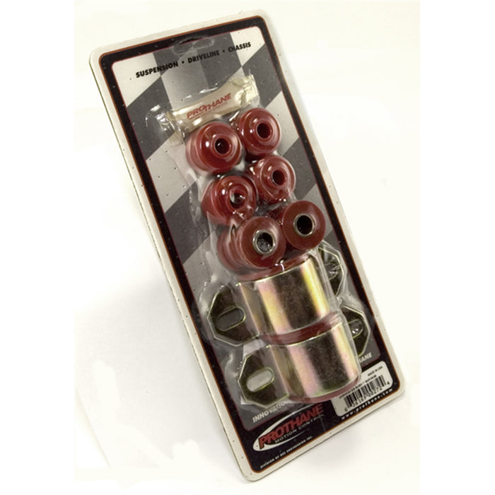 Rugged Ridge 18367.08 Swaybar Bushing Kit; Front; 1 in.; Red Polyurethane; - Truck Part Superstore