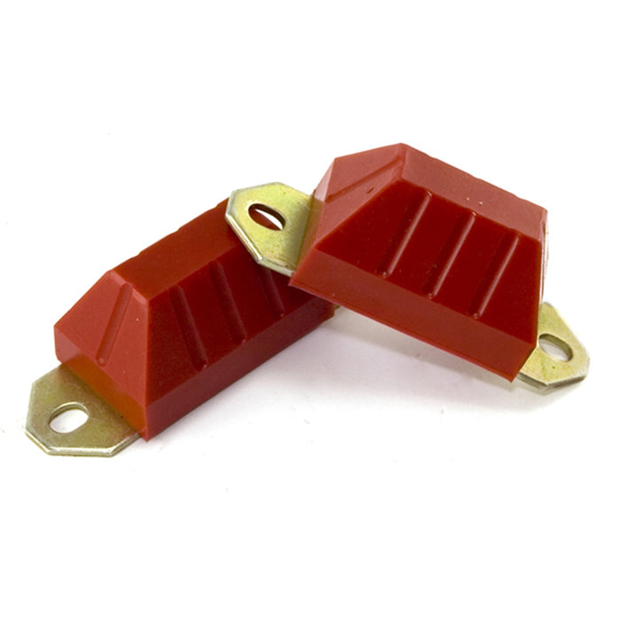 Rugged Ridge 18369.03 Axle Snubber Kit; Pair; Red Polyurethane; - Truck Part Superstore