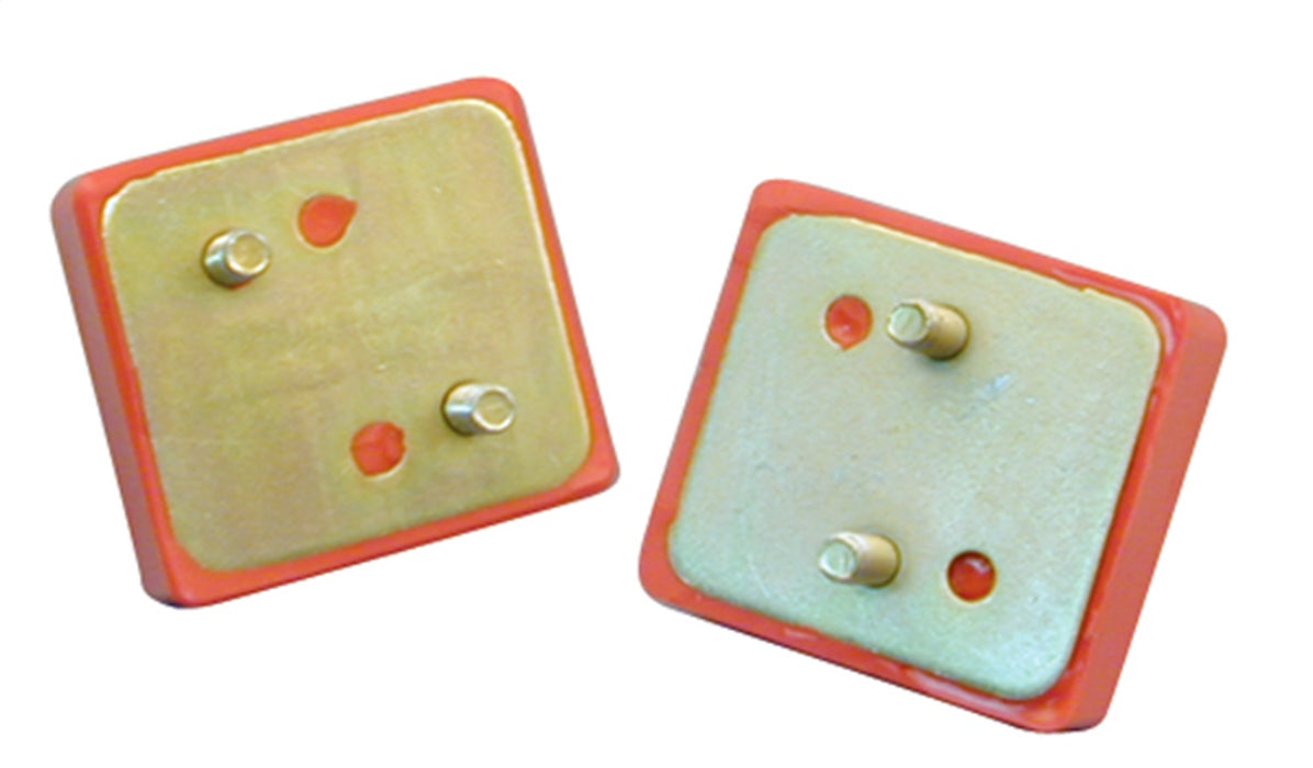 Rugged Ridge 18390.03 Motor Mount; Pair; Red Polyurethane; - Truck Part Superstore