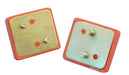 Rugged Ridge 18390.03 Motor Mount; Pair; Red Polyurethane; - Truck Part Superstore