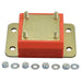 Rugged Ridge 18391.01 Transmission Mount; Red Polyurethane; - Truck Part Superstore
