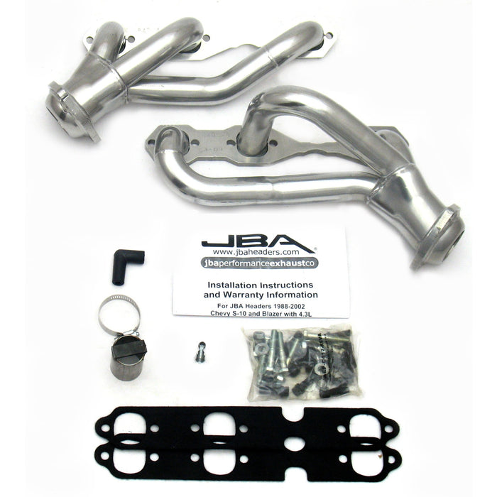 JBA Racing Headers 1840S-4JS 88-95/02-03 S10 4.3L 2wd Sil Cer - Truck Part Superstore