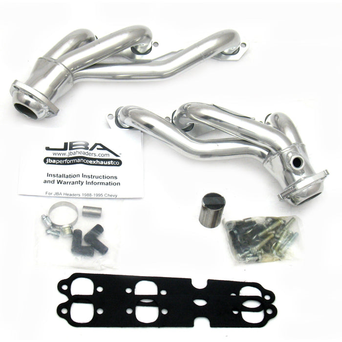 JBA Racing Headers 1840SJS 88-95 GM Full Size Trk 4.3L Sil Cer - Truck Part Superstore
