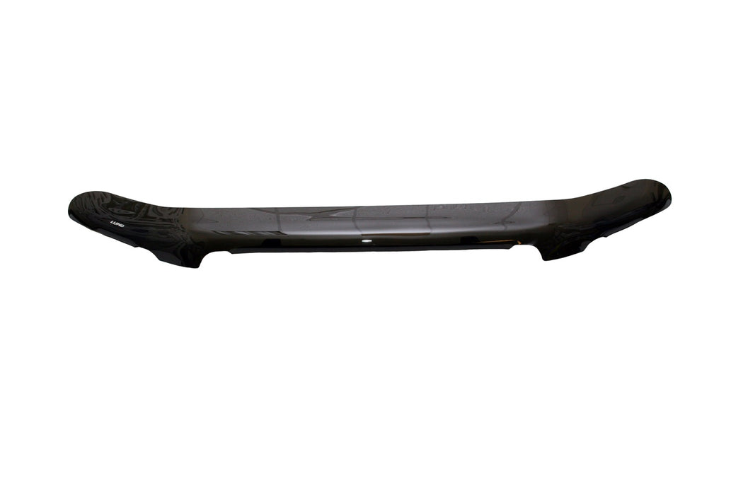 Lund 18419 Interceptor Wrap Bug Shield; Smoke; Full Height; No Drill Installation; - Truck Part Superstore