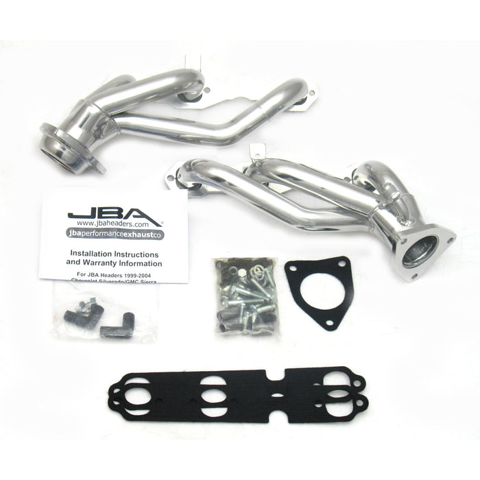 JBA Racing Headers 1842S-2JS 99-02 GM Truck 4.3L V-6 Sil Cer - Truck Part Superstore