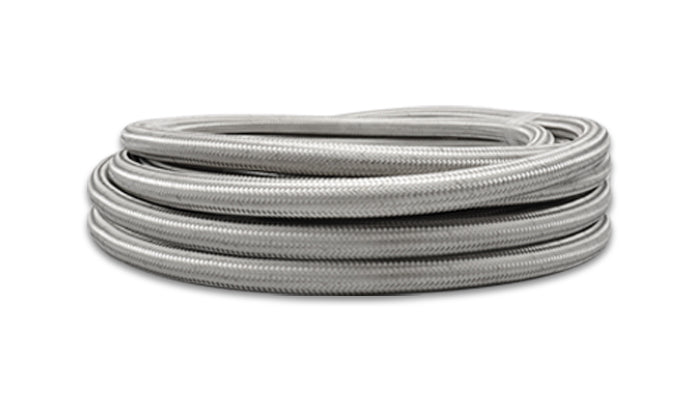 Vibrant Performance 18432 Stainless Steel Braided Flex Hose; 20ft; with PTFE Liner; AN Size -12; - Truck Part Superstore