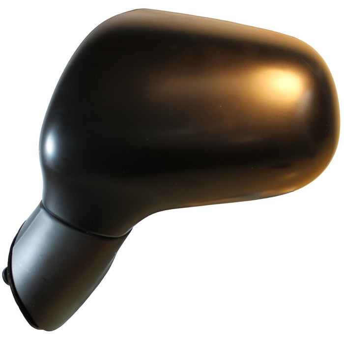 Cipa USA 18455 OE Replacement Mirror; LH(Driver) Side; Non-Heated; Manual Mirrors; Black; - Truck Part Superstore