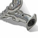 BBK Performance Parts 18480 2015-17 MUSTANG GT 1-3/4 TUNED LENGTH SHORTY HEADERS (POLISHED SILVER CERAMIC) - Truck Part Superstore