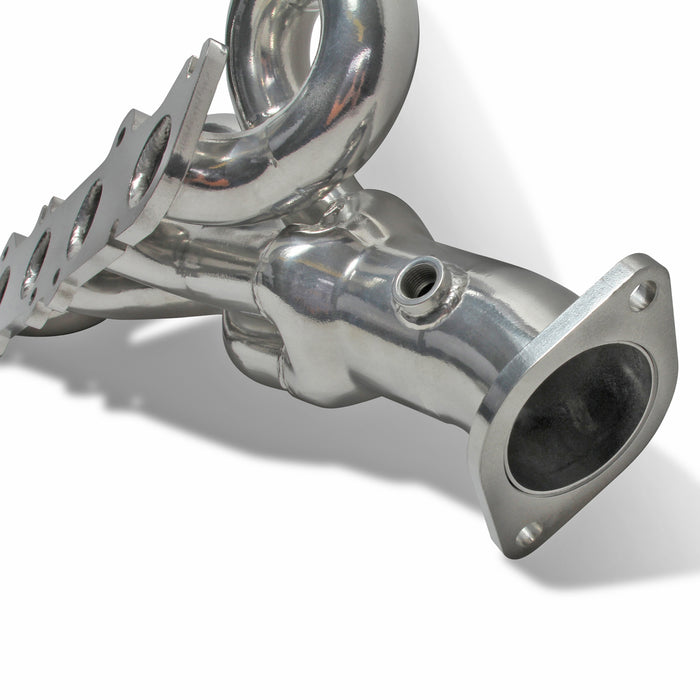 BBK Performance Parts 18480 2015-17 MUSTANG GT 1-3/4 TUNED LENGTH SHORTY HEADERS (POLISHED SILVER CERAMIC) - Truck Part Superstore
