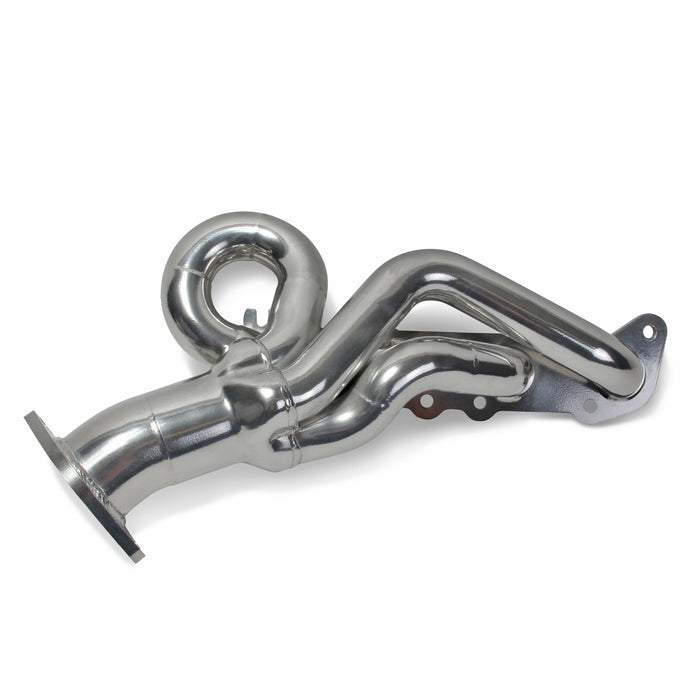 BBK Performance Parts 18480 2015-17 MUSTANG GT 1-3/4 TUNED LENGTH SHORTY HEADERS (POLISHED SILVER CERAMIC) - Truck Part Superstore