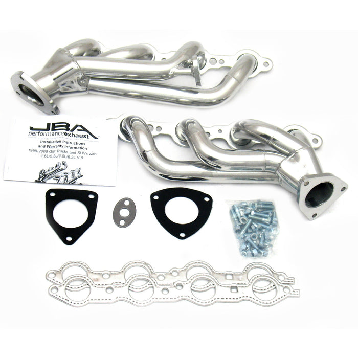 JBA Racing Headers 1850S-1JS 99-02 GM Truck 6.0L Sil Cer - Truck Part Superstore