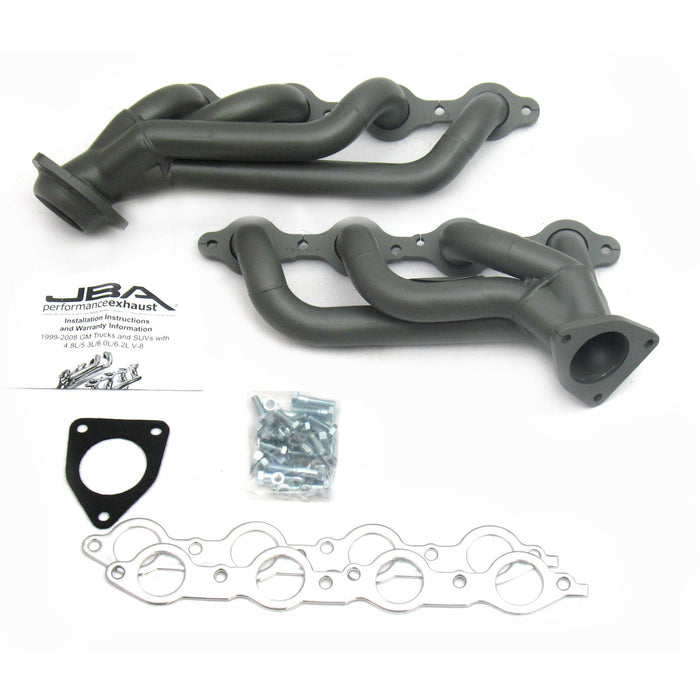 JBA Racing Headers 1850S-2JT 02-2013 GM Truck/Suv 4.8/5.3 & '07-14 6.0/6.2L &14-19 HD Ti Cer - Truck Part Superstore