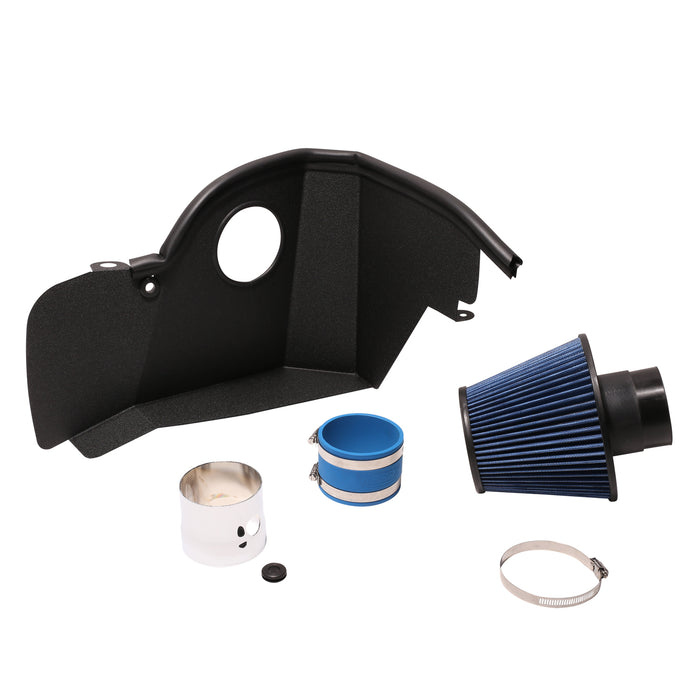 BBK Performance Parts 1850 2015-2017 MUSTANG 2.3L ECOBOOST COLD AIR INTAKE KIT (POWDER CHROME). - Truck Part Superstore