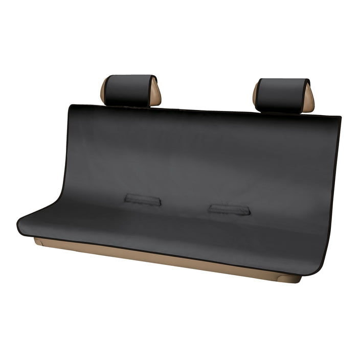 CURT 18521 Seat Defender 58in. x 63in. Removable Waterproof Black XL Bench Truck Seat Cover - Truck Part Superstore
