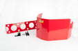 TCI Automotive 976000 Red C6 Aluminum Transmission Shield. - Truck Part Superstore