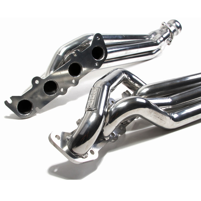 BBK Performance Parts 1856 2011-2023 MUSTANG GT 5.0 1-7/8 LONG TUBE EXHAUST HEADERS (TITANIUM CERAMIC). - Truck Part Superstore