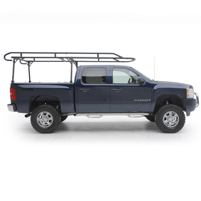 Smittybilt 18604 Contractor Roof Rack Full Size Pickup 800 Lb Capacity Black Powdercoat Smittybilt - Truck Part Superstore