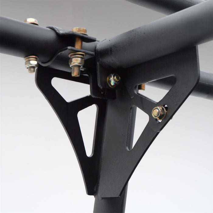 Smittybilt 18604 Contractor Roof Rack Full Size Pickup 800 Lb Capacity Black Powdercoat Smittybilt - Truck Part Superstore