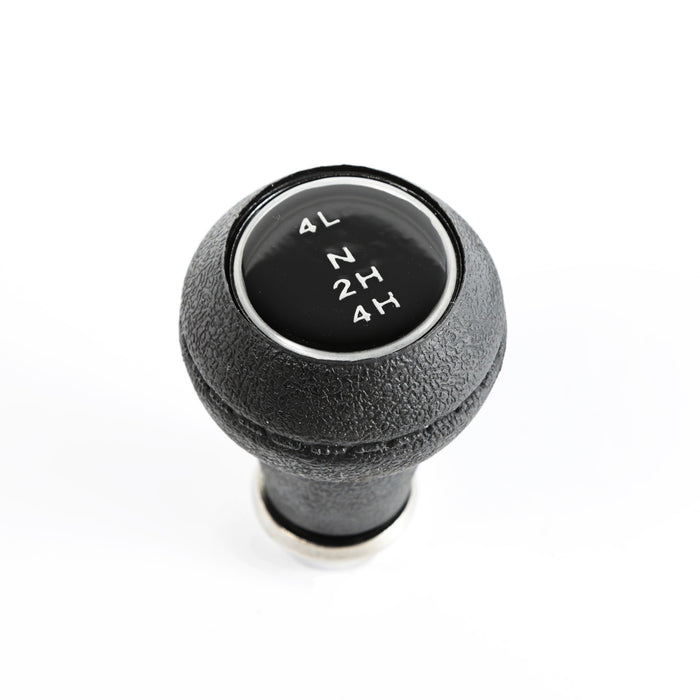 Omix 18607.07 Transfer Case Shift Knob; Dana 300; Includes Knob/Pattern Insert/Lock Nut;; - Truck Part Superstore