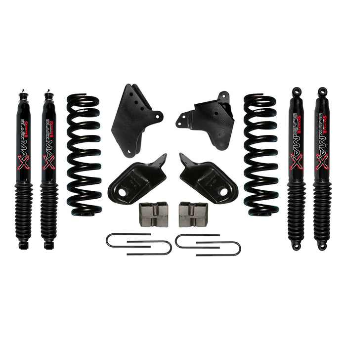 Skyjacker 186BK-B F-150 Suspension Lift Kit 80-96 Ford F-150  w/Shock Black MAX Shocks 6 Inch Lift Incl. Front Coil Springs Brackets Rear U Bolt Kit Rear Blocks Skyjacker - Truck Part Superstore