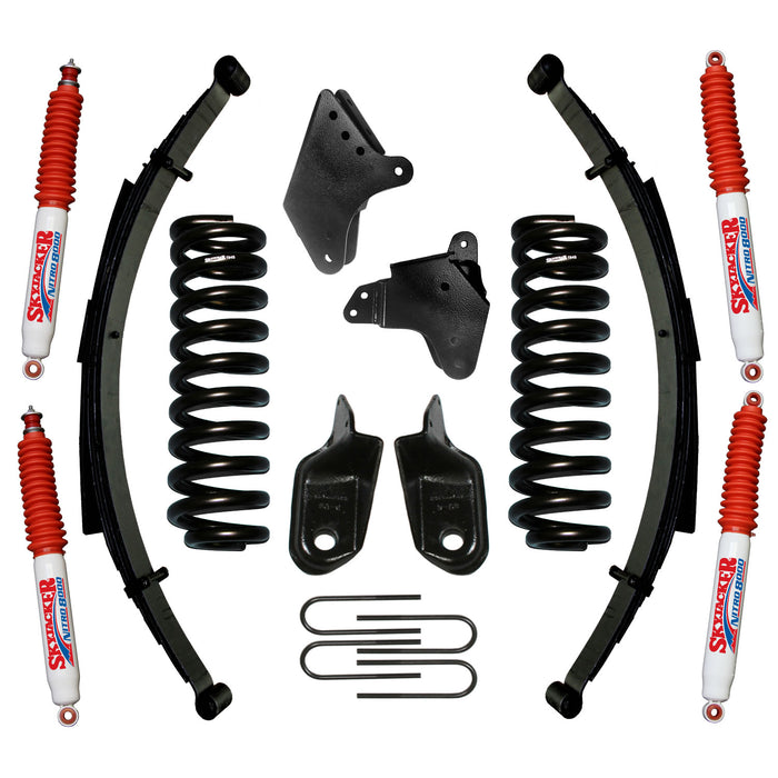Skyjacker 186BKS-N F-150 Suspension Lift Kit 80-96 Ford F-150 w/Shock Nitro Shocks 6 Inch Lift Incl. Front/Rear Springs Brackets Rear U Bolt Kit Skyjacker - Truck Part Superstore