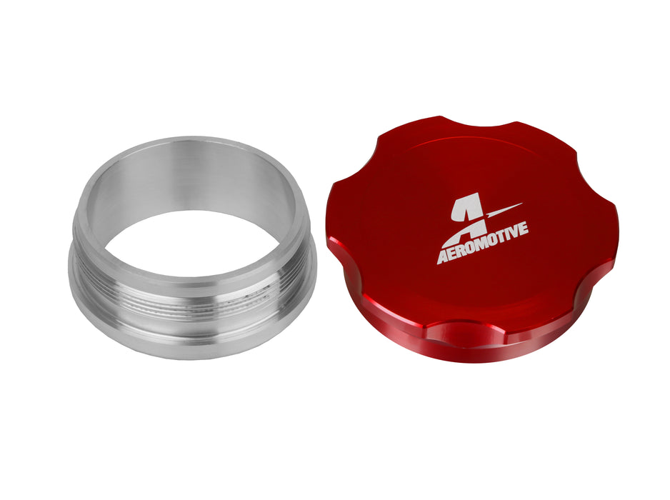 Aeromotive Fuel System 18708 Fillcap, Screw-on, 3-inch, Weld-on. - Truck Part Superstore