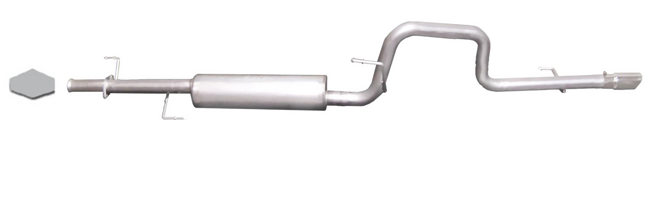 Gibson Performance Exhaust 18708 Cat-Back Single Exhaust System; Aluminized - Truck Part Superstore