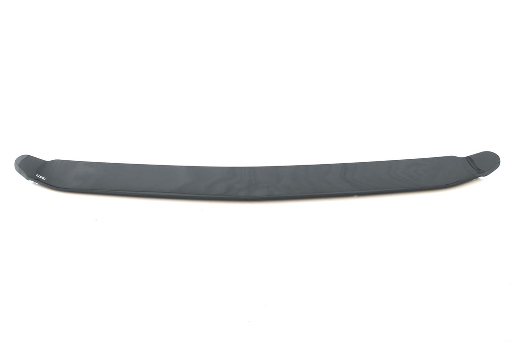 Lund 18721 Interceptor Wrap Bug Shield; Smoke; Full Height; No Drill Installation; - Truck Part Superstore