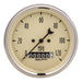 AutoMeter 1879 GAUGE; SPEEDO.; 3 3/8in.; 120MPH; ELEC. PROG. W/WHEEL ODO; ANTQ BEIGE - Truck Part Superstore