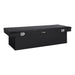 UWS TBSD-72-LBTA-B Gloss Black Aluminum 72in. Deep Extra-Wide Crossover Truck Tool Box - Truck Part Superstore
