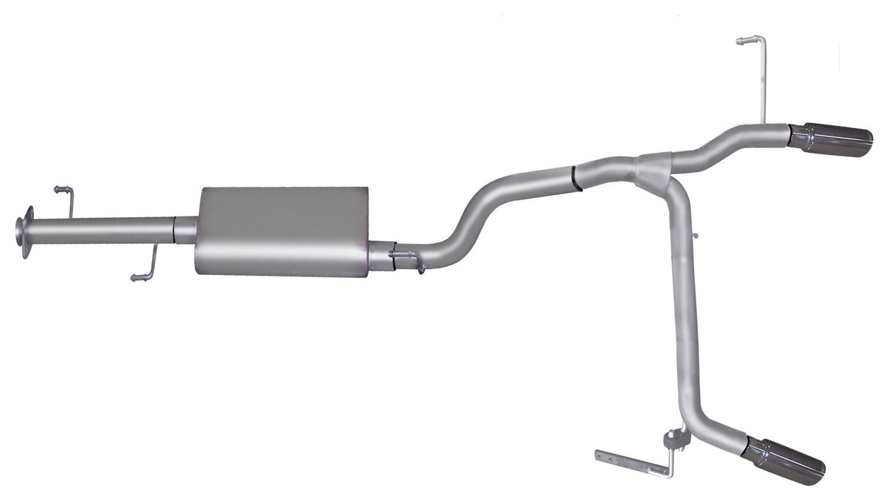 Gibson Performance Exhaust 18808 Cat-Back Dual Split Exhaust System; Aluminized - Truck Part Superstore