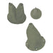 Omix 18889.06 Manual Trans Shift Boot; 3 pc. ; Leather; Pea Green; - Truck Part Superstore